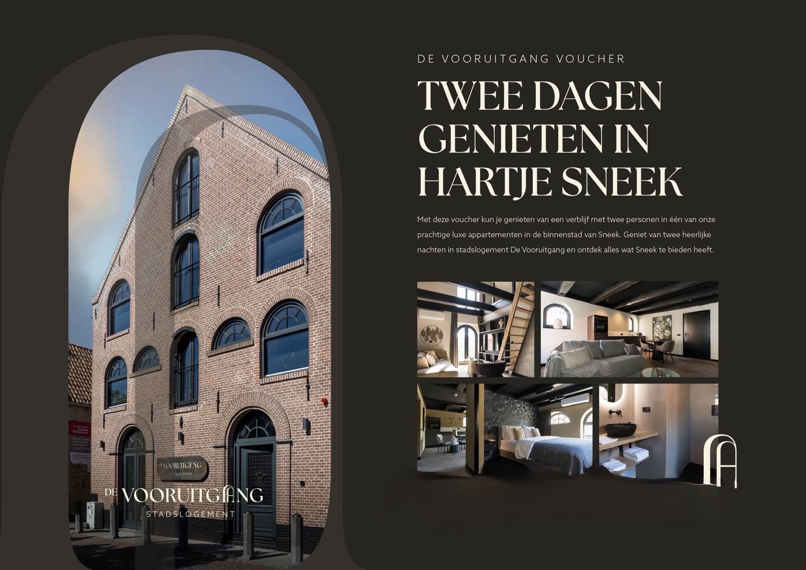 2 nachten in luxe appartement Sneek